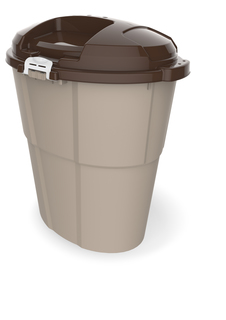 Контейнер для корма Bama Pet Dado Eco 60л бежевый