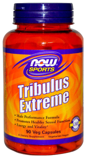 Бустер тестостерона NOW Tribulus Extreme 90 капс. натуральный
