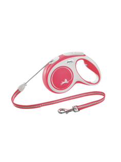 Поводок-рулетка Flexi New Comfort cord M 5m 20kg красный