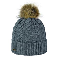 Шапка Brekka Eco Raccoon Pon, gry