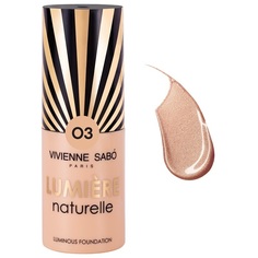 Тональный крем Vivienne Sabo с эффектом сияния Lumiere naturelle, тон 03