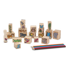 Набор печатей Melissa & Doug Джунгли