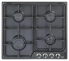 Встраиваемая варочная панель газовая Delonghi ANTS 46 ASV GU Black Delonghi