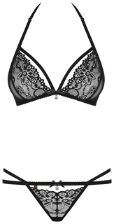 Сексуальный комплект из яркого ажура Obsessive