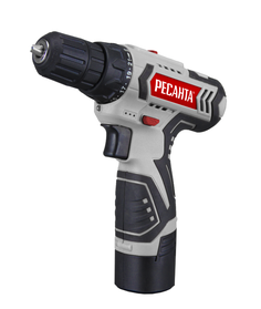 Дрель-шуруповерт Ресанта ДА-12-2ЛК аккум. патрон:быстрозажимной (кейс в комплекте)