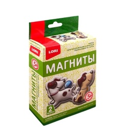 Магниты из гипса Озорные щенки Lori