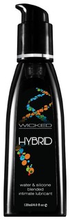 Лубрикант на водно-силиконовой основе HYBRID 120 мл. Wicked