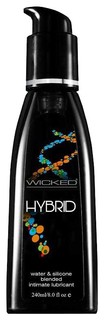 Лубрикант на водно-силиконовой основе HYBRID 240 мл. Wicked