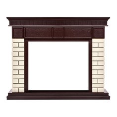 Широкий портал Electrolux Bricks 25 кирпич Бежевый/шпон Тёмный дуб