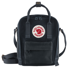Сумка мужская Fjallraven Kanken Re-Wool Sling F23329 темно-синяя 2,5 л