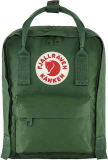 Рюкзак женский Fjallraven Kanken Mini F27172 зеленый 7 л