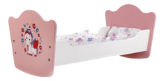 Кроватка для кукол Милый пони деревянная Карапуз RB-P-S