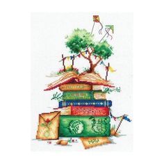 Набор для вышивания крестом Сделай своими руками "Дачные истории", 16x21 см, арт. И-02