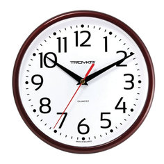 Часы настенные Troyka 91931912 круг D23 см Россия