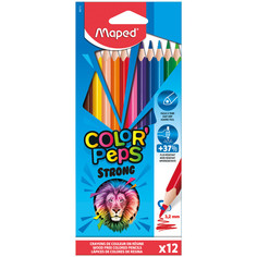 Карандаши цветные "ColorPepes Strong", 12 цветов Maped