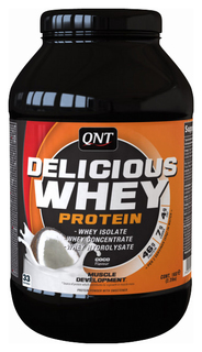 Протеин QNT Delicious Whey Protein, 1000 г, coco