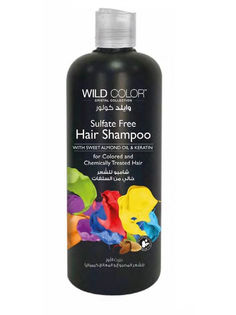 Шампунь Wildcolor Без сульфатный с маслом миндаля 500мл