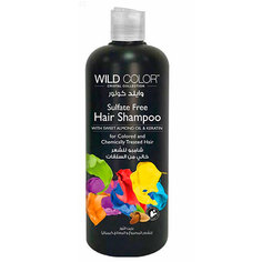 Шампунь Wildcolor Без сульфатный с маслом миндаля 1000мл