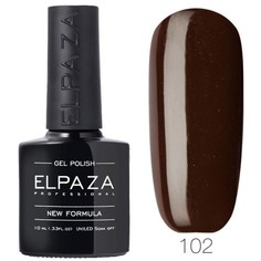 Гель-лак ELPAZA 102 Спелый каштан
