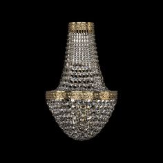 Хрустальное потолочное бра 19321B/H2/20IV G Bohemia Ivele Crystal