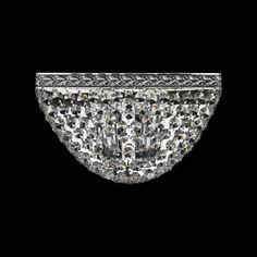 Хрустальное потолочное бра 19322B/25IV NB Bohemia Ivele Crystal