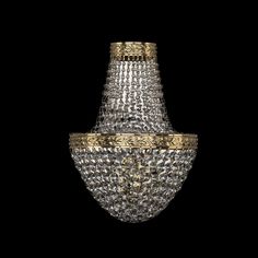 Хрустальное потолочное бра 19321B/H1/20IV G Bohemia Ivele Crystal