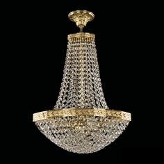 Хрустальная люстра 19323/H2/35IV G Bohemia Ivele Crystal