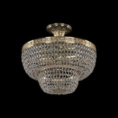 Хрустальная люстра 19091/35IV G Bohemia Ivele Crystal