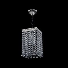 Люстра хрустальная подвесная 19202/15IV Ni Drops Bohemia Ivele Crystal