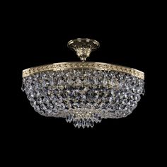 Хрустальная люстра 19273/45IV G Bohemia Ivele Crystal
