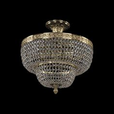 Хрустальная люстра 19091/35IV G C1 Bohemia Ivele Crystal