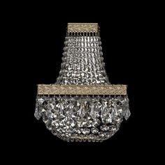 Хрустальное потолочное бра 19012B/H1/20IV Pa Bohemia Ivele Crystal