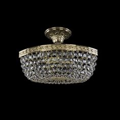 Хрустальная люстра 19113/35IV G Bohemia Ivele Crystal
