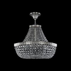 Хрустальная люстра 19113/H1/45IV Ni Bohemia Ivele Crystal