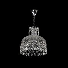 Люстра хрустальная подвесная 14781/30 Ni Bohemia Ivele Crystal
