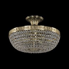 Хрустальная люстра 19051/35IV G Bohemia Ivele Crystal