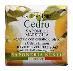 Мыло NESTI DANTE Dal Frantoio Cedro Olive Oil Vegetal Soap