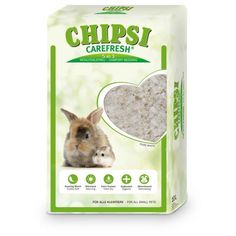 Наполнитель для грызунов и птиц CareFresh Chipsi, на бумажной основе, 10л