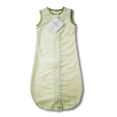 Спальный мешок SwaddleDesigns zzZipMe Sack Flannel Lt KW w/KW Dots 6-12м