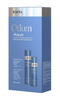 Набор Estel Otium Aqua, для интенсивного увлажнения волос (шампунь 250 мл, бальзам 200 мл)