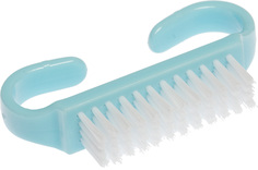 Щетка для ногтей Dewal Beauty, голубая, 6,8 см
