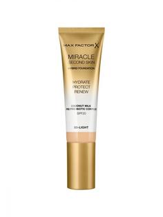 Tональная Основа Max Factor Miracle Second Skin Тон 03 light