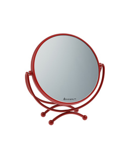 Зеркало DEWAL , в красной оправе, 18,5 х 19 см MR-320red