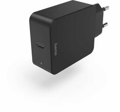 Сетевое зарядное устройство Hama H-183284, 1xUSB Type-C, 3 A, black