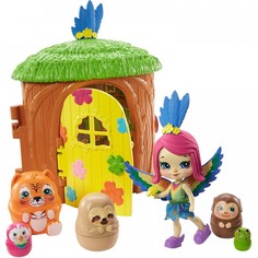 Enchantimals Mattel Набор Домик-сюрприз Пикки Какаду GTM49