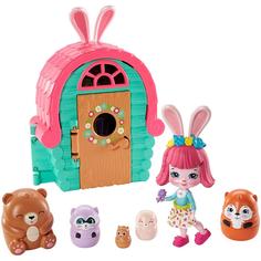 Enchantimals Mattel Набор Маленький домик Зайки GTM47