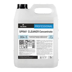 Средство моющее универсальное 5 л, PRO-BRITE SPRAY CLEANER, щелочное, концентрат, 004-5