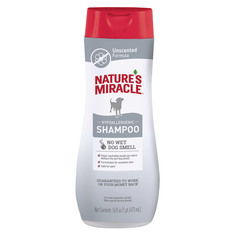 Шампунь для собак Nature’s Miracle Odor Control Hypoallergenic, алое вера, 473 мл