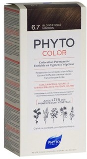 Краска для волос PhytoColor Coloration Permanente 6.77 Светлый каштан-капучино Phytosolba