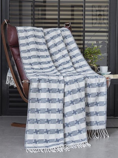 Плед хлопковый с акрилом KARNA SOLNA 200х220